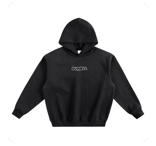 Fleeced boxy hoodie