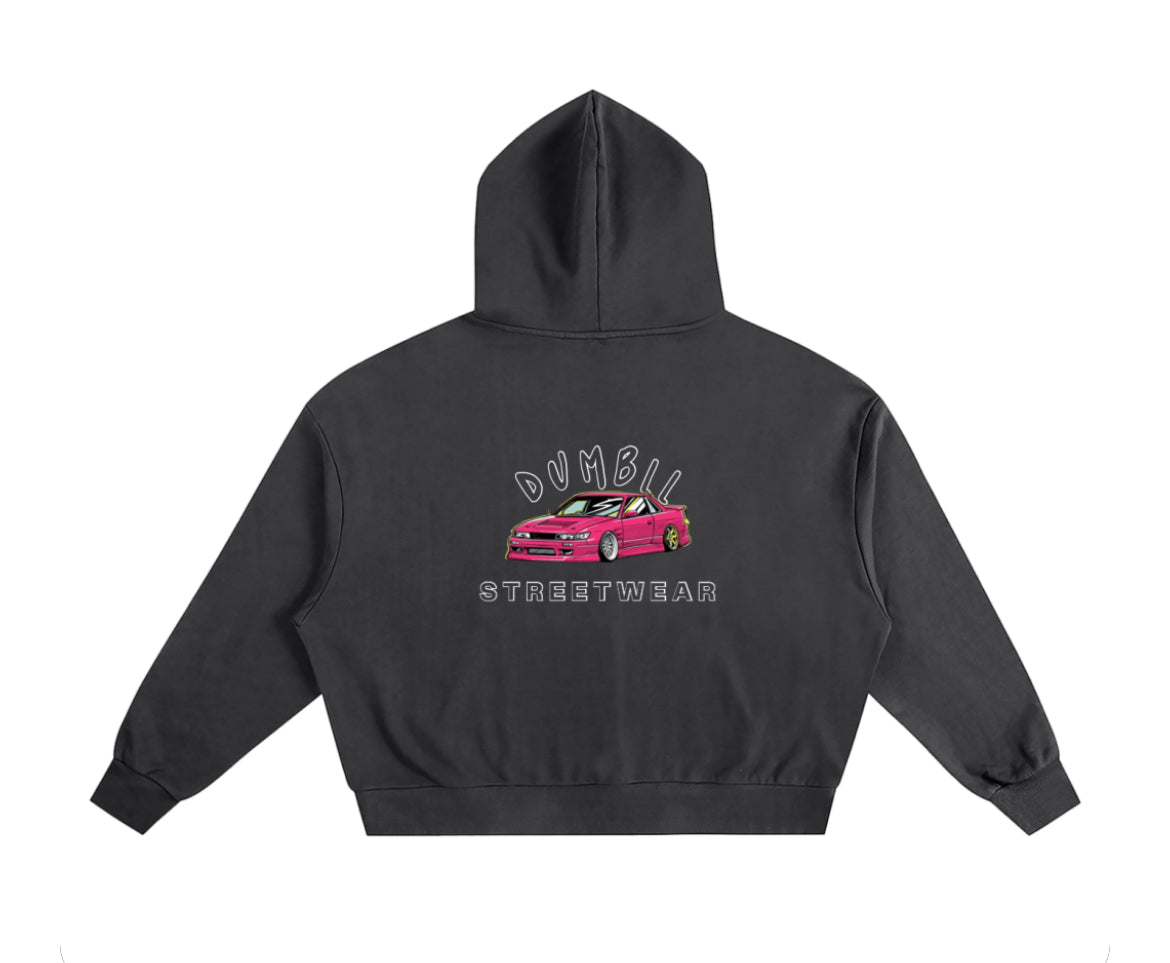 Boxy oversized Car hoodie