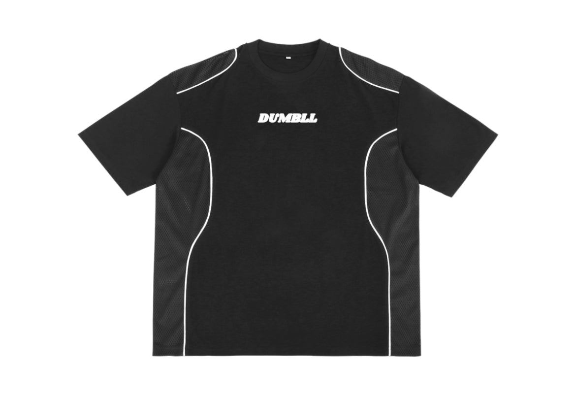 Contrast piped panel T-shirt