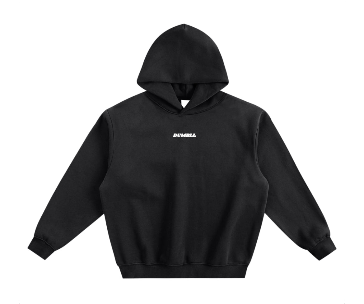 Original Dumbll fleeced boxy hoodie