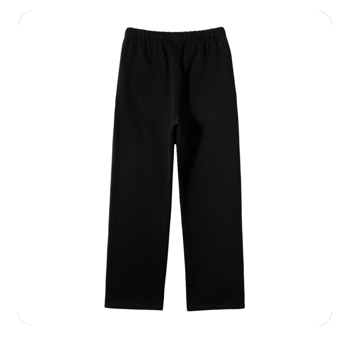 Streetwear Unisex Fleece Straight Pants
